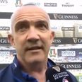 Defiant Conor O’Shea doesn’t care what people say about Italy