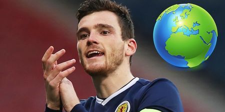 Andy Robertson went to extreme lengths to try and join the Scotland squad in Kazakhstan