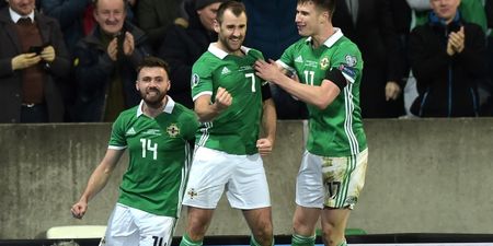 Northern Ireland’s Niall McGinn dedicates victory and goal to Cookstown tragedy victims