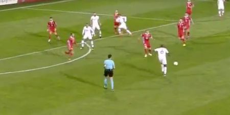 Paul Pogba produces outrageous assist for Antoine Griezmann volley