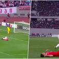 Opponent rushes to save Fabian Schar’s life after defender is knocked unconscious