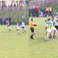 Offaly sub lamps Sligo kick-out out of pitch…for his county