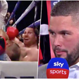 Tony Bellew “disgusted” as British boxer disqualified for biting opponent