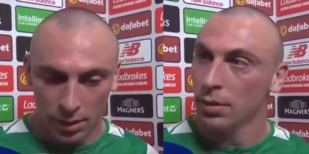 Celtic fans left in hysterics at Scott Brown’s post-Old Firm interview
