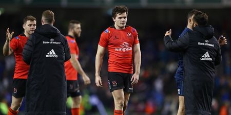 Andrew Trimble defends Jacob Stockdale after blown try against Leinster