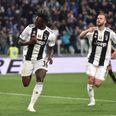 Moise Kean scores the winner for Juve and guess who was first to celebrate with him
