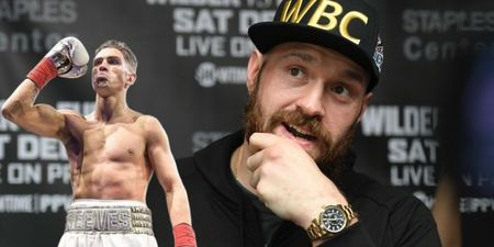 Limerick’s Lee Reeves grateful for glowing praise from Tyson Fury