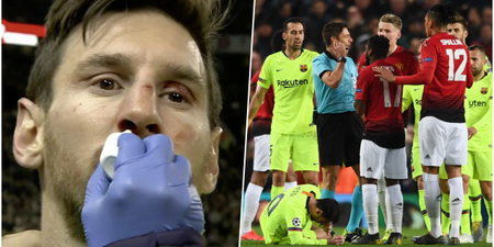 No hard feelings between Lionel Messi and Chris Smalling