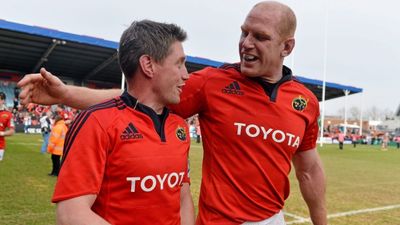 Johann van Graan refuses to rule out Munster return for Paul O’Connell and Ronan O’Gara