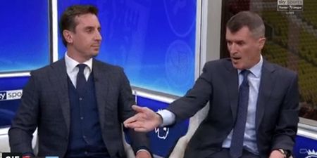 Roy Keane wouldn’t have any of Gary Neville defending Man United’s players