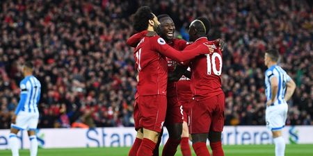 Naby Keita finishes Liverpool’s fastest ever Premier League goal