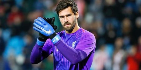 Even with his back turned, Alisson proves unbeatable at Anfield