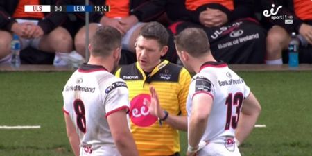 ‘The referee and touch judge completely bottled Fergus McFadden’s red card’