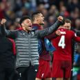 Oxlade-Chamberlain captures candid Klopp reaction to Barcelona victory from the bench