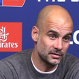 Pep Guardiola snaps at journalist’s question over separate payments