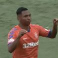 Alfredo Morelos scores and is booked for mocking opposition fans because of course he is
