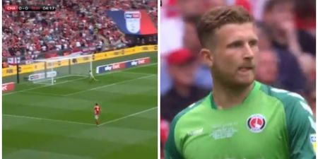 Charlton concede nightmare own goal in playoff final