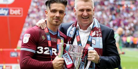 Jack Grealish cut his head open during trophy lift
