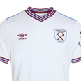 You can buy the new West Ham jersey without the sponsor