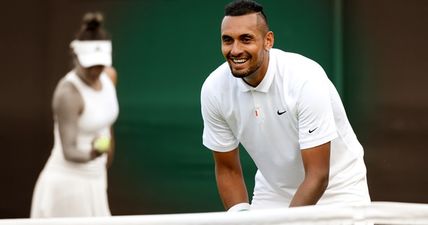 You’d have to love Nick Kyrgios giving pompous Wimbledon values the middle finger