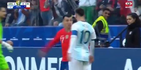 Lionel Messi and Gary Medel both sent off after Copa America altercation