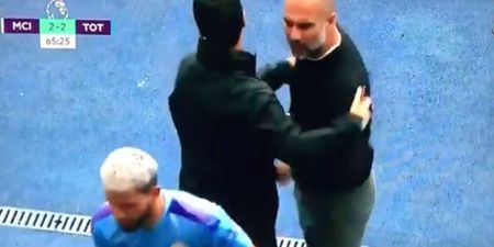 Pep Guardiola explains altercation with Sergio Aguero following substitution