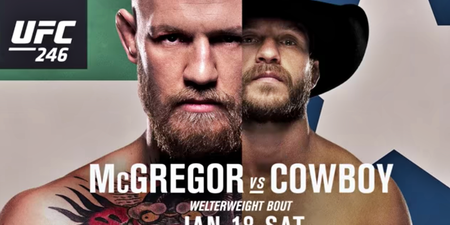 Full main card announced for UFC 246 ‘McGregor vs. Cowboy – The Showdown’