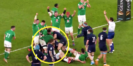 The Scots had plenty to say about CJ Stander’s final turnover