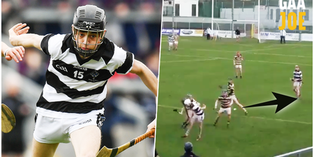 Kilkenny youngster pulls off the no-look hand-pass once more