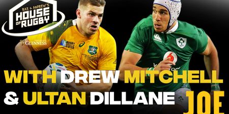 Baz & Andrew’s House of Rugby – Drew Mitchell & Ultan Dillane