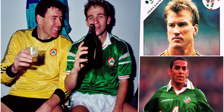You’ll need all your powers to get 20/20 in this 1990s Irish footballers quiz