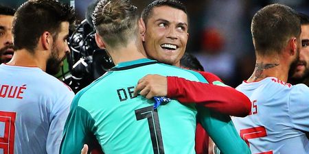 ‘Cristiano Ronaldo broke David De Gea back in 2018’