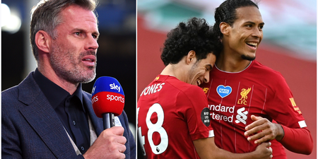 “I’m absolutely delighted Van Dijk came along, and he’s a much better player than me” – Jamie Carragher
