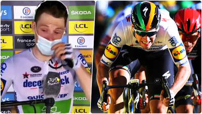 Not a dry eye in Ireland as Sam Bennett breaks down after Tour de France triumph