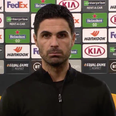 WATCH: Mikel Arteta reacts to Arsenal win over Dundalk