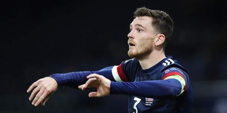 Liverpool dealt injury scare with Andy Robertson a doubt for Scotland game