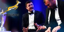 Brian O’Driscoll turns tables on South Africa after Ireland’s World Cup draw