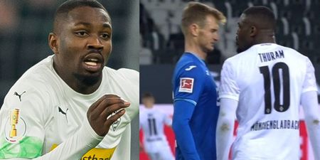 Marcus Thuram apologies after spitting in the face of opponent