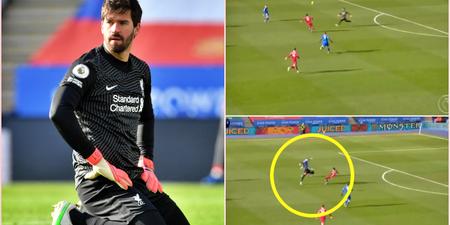 Calamitous Alisson error sees Liverpool collapse at Leicester