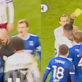 Referee squares up to Alan Judge in bizarre altercation