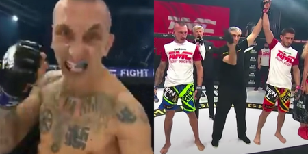 MMA fighter with Nazi tattoos knocked out in three minutes