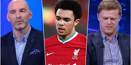 Richie Sadlier tears into “liability” Trent Alexander Arnold as Liverpool crumble