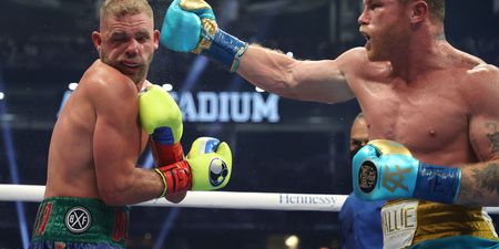 “I think I broke his cheek” – Canelo unifies the super middleweight division against a tricky Billy Joe Saunders