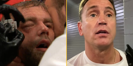 Billy Joe Saunders’ trainer reveals what was said in corner before stoppage