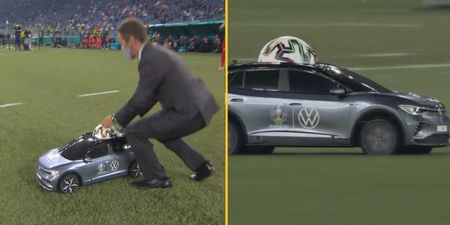 Euro 2020 starts with remote control car and left everyone confused
