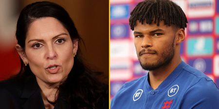 Tyrone Mings calls out Priti Patel for calling taking knee ‘gesture politics’