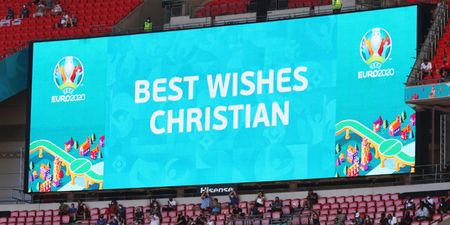 Denmark and Belgium to kick ball out of play in 10th minute as Christian Eriksen tribute