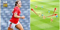 Cork ladies score a goal that Corofin would be proud of