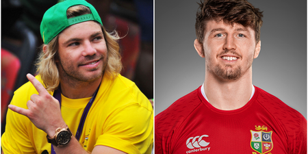 Faf de Klerk has already started the Lions trash-talk with Tom Curry