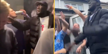 Stormzy keeps promise and shows up at house party after England win